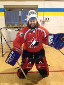 Hollywood was outstanding in net ...a reincarnation of Kelly Hrudy...even looks like him!