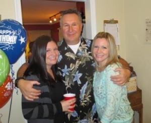 Adhoring fans love Stevo..."Our favourite player use to be Crow, but now it is Stevo," said Lynn and Kim.