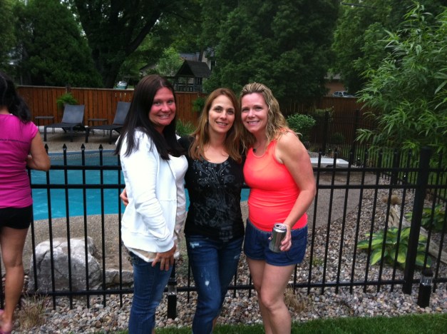 From Left to Right...Foxy, Roxy and Loxy at the after party.