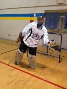 Chico played some tremendous hockey for the Black Hawks.  "Cheeks was on fire, he is moving up the goalie depth chart within the Tomcat organization," said Sparky.