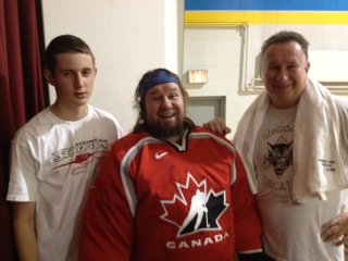 Big Ned, Hollywood and Stevo...it's a family affair!