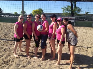 The Minx take time out from their Maxim photo shoot to pose for the Tomcat press!