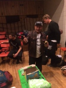 Snowpants shows up looking like a cross between Sporty Spice and Jersey Shore!