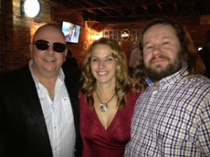 Pitbull who is a big fan of the Windsor Tomcats attending their Christmas Party and just like his videos ...surrounded him self with beautiful ...case in point Roxy and DJ Broozzer Holly ...