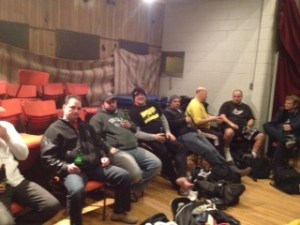 Boys getting ready for Saturday