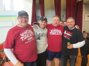 Apparently Greek heritage or a Shadetree Crescent address was required to be in this photo.