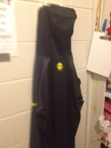 Claim your jacket or the Falcon is gonna stretch it out to fit him!