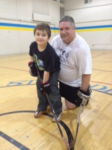 Kik and his dad Lovie ....Kik selected first over all in 2015 .....