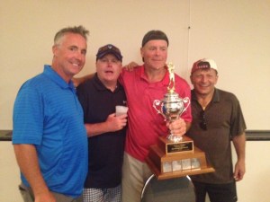 Kapusta Open Champs coming in at 10 under, Cribzie Sheep Dog, Crispy and Snowpants ....