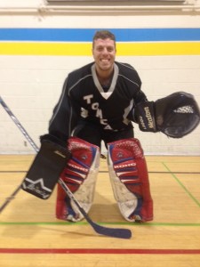 Scuz makes debut with Tomcats ...a second round pick of the Tomcats  in 2014 this kid has it all ....Tomcats knew what they were getting when they drafted this too notch goalie