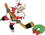 santa-hockey